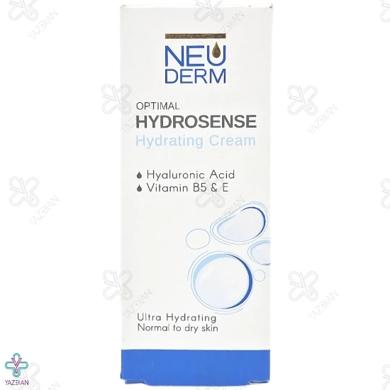 کرم مرطوب کننده پوست معمولی و خشک اپتیمال هیدروسنس نئودرم - 50 میلی لیتر 