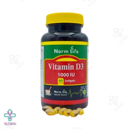پرل ویتامین د3 1000 نورم لایف - 60 عددی
