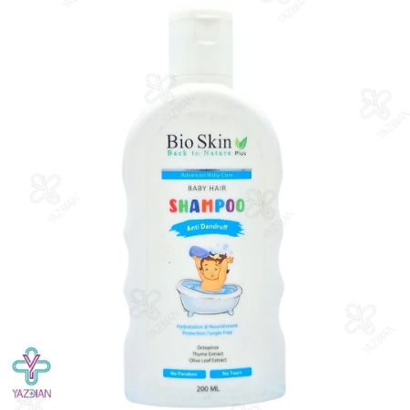 شامپو ضد شوره کودک بایو اسکین پلاس - 200 میلی لیتر