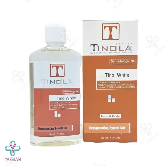 ژل شستشوی غیر صابونی روشن کننده تینولا - 220 میلی لیتر