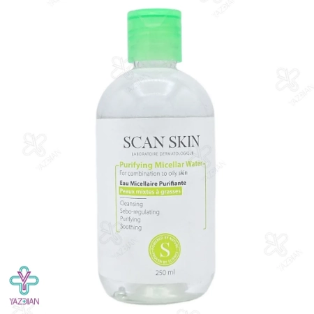محلول پاک کننده میسلار واتر پوست چرب اسکن اسکین - 250 میلی لیتر