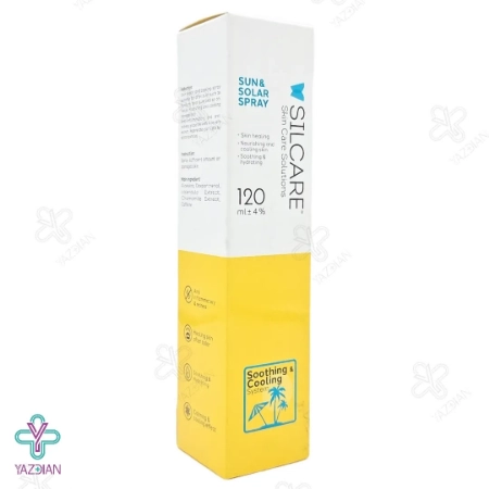اسپری مرطوب کننده آفتاب و سولار سیلکر - 120 میلی لیتر	