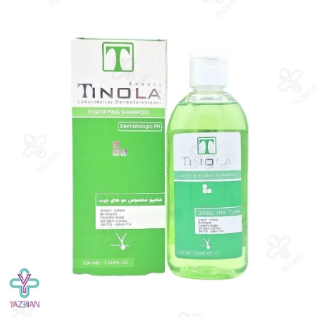 شامپو تقویت کننده موهای چرب تینولا - 220 میلی لیتر	