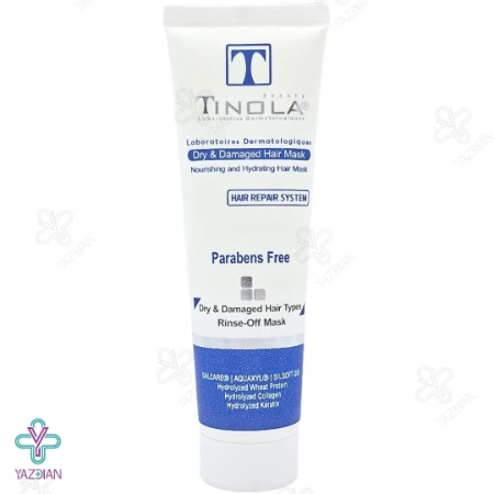 ماسک مو ترمیم کننده موهای خشک و آسیب دیده تینولا (بدون آبکشی) - 100 میلی لیتر	