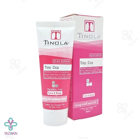 کرم ترمیم کننده پوست تینوسیکا تینولا - 40 میلی لیتر	