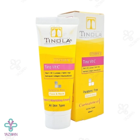 کرم مغذی و روشن کننده پوست تینولا حاوی ویتامین ث - 40 میلی لیتر	