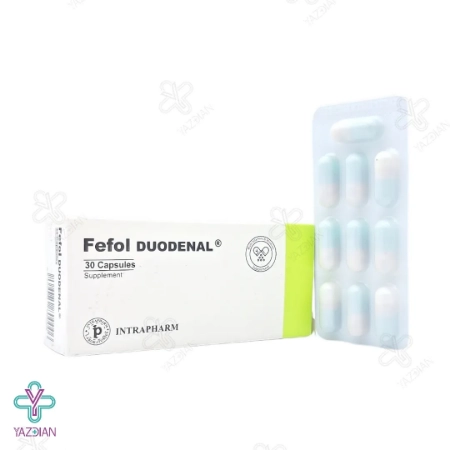 کپسول آهن فیفول دئودنال اینترافارم - 30 عددی	