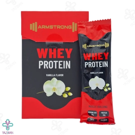 ساشه پروتئین وی وانیلی آرمسترانگ - 12 عددی	