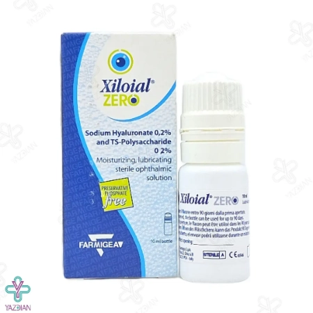 قطره اشک مصنوعی زیلویال زیرو فارمیجیا - 10 میلی لیتر	