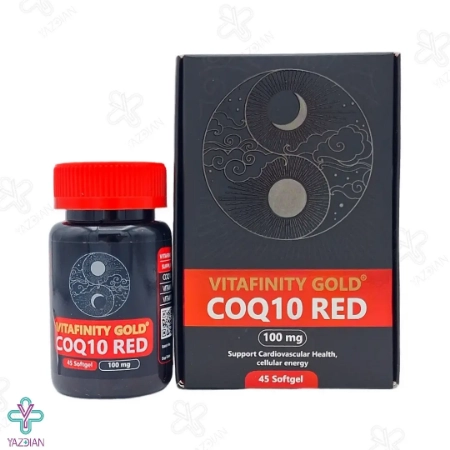 سافت ژل کوکیوتن قرمز ویتافینیتی گلد شهاب درمان - 45 عددی	