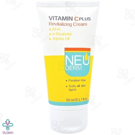کرم روشن کننده ویتامین ث نئودرم - 50 میلی لیتر	