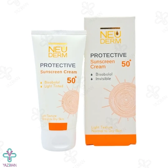 کرم ضد آفتاب SPF 50 پوست خشک نئودرم - بی رنگ