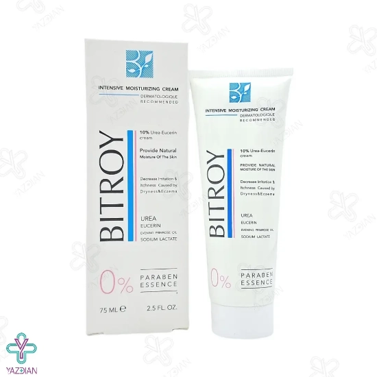کرم مرطوب کننده اوره اوسرین 10 درصد بیتروی - 75 میلی لیتر	