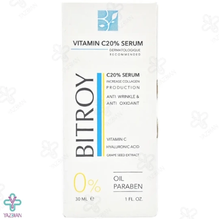 سرم ضد چروک ویتامین ث 20 درصد بیتروی - 30 میلی لیتر	