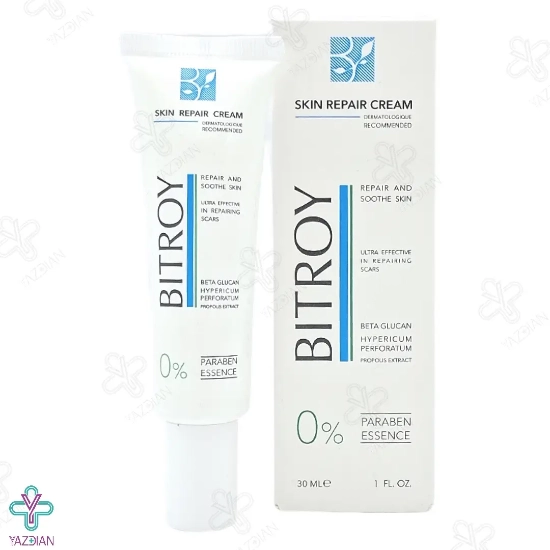 کرم ترمیم کننده پوست آسیب دیده بیتروی - 30 میلی لیتر