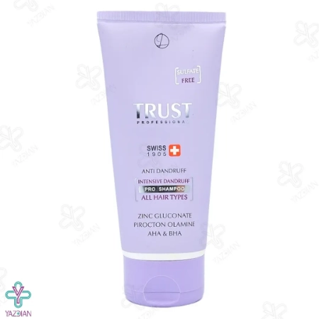 شامپو تخصصی ضد شوره های مقاوم تراست مناسب انواع مو - 200 میلی لیتر	