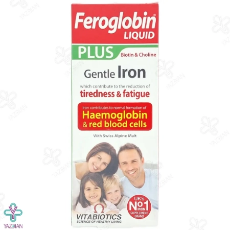 شربت آهن فروگلوبین پلاس ویتابیوتیکس - 200 میلی لیتر 