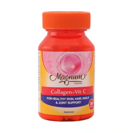 تصویر  کپسول کلاژن ویتامین ث مگنوم ویتامینز - 30 عددی