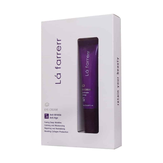 تصویر  کرم دورچشم ضد چروک بالای 40 سال لافارر - 15 میلی لیتر
