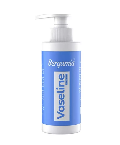 کرم وازلین دست و صورت پمپی برگامیا - 250 میلی لیتر