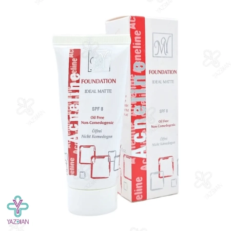 کرم پودر آکنه لاین مای شماره 01	