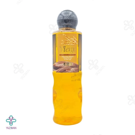 شامپو بدون سولفات تقویت کننده جوانه گندم ویرگو - 400 میلی لیتر 