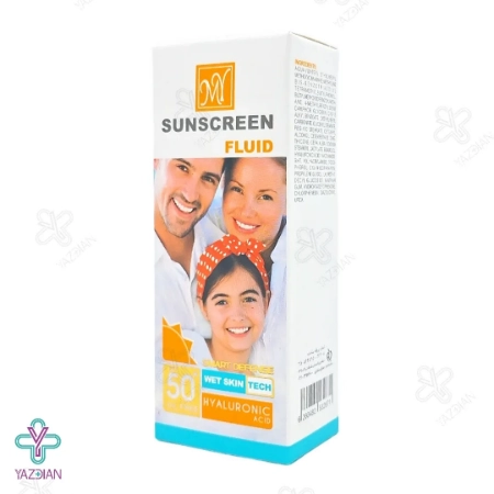 فلوئید ضد آفتاب SPF50 فاقد چربی اسمارت دیفنس مای - بی رنگ	