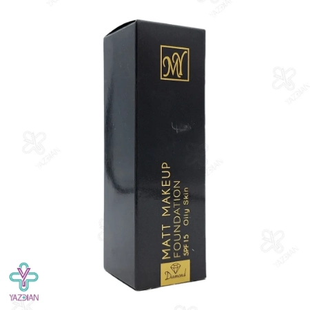 کرم پودر مات بلک دایموند مای مناسب پوست چرب شماره MF01