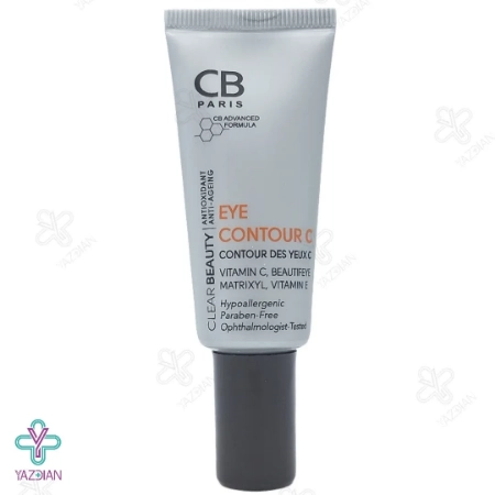 کرم روشن کننده دور چشم ویتامین ث سی بی پاریس - 20 میلی لیتر	