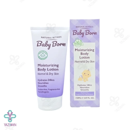 لوسیون مرطوب کننده بدن کودک بیبی برن - 150 میلی لیتر	