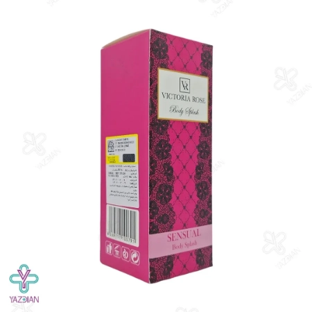 بادی اسپلش زنانه سنشوال ویکتوریا رز - 250 میلی لیتر	