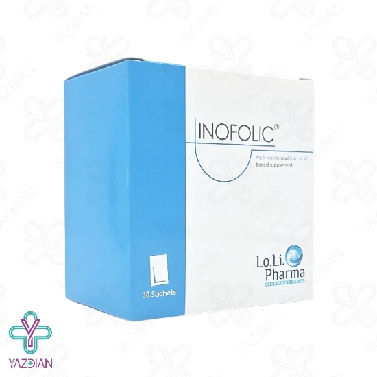 پودر خوراکی اینوفولیک لولی فارما - 30 عددی	