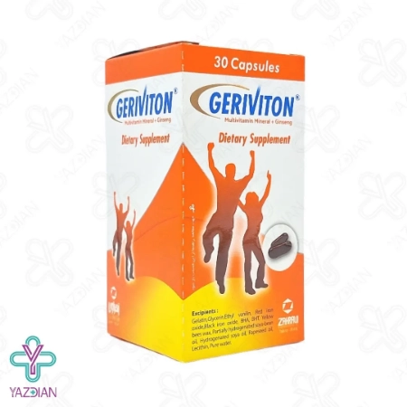 کپسول مولتی ویتامین ژریویتون زهراوی - 30 عددی	