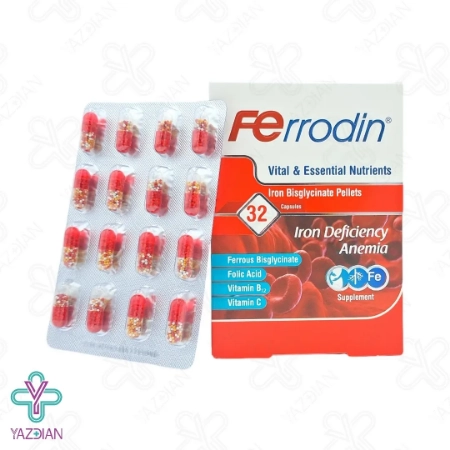 کپسول آهن فرودین هولیستیکا - 32عددی	