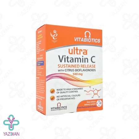 قرص اولترا ویتامین ث 500 ویتابیوتیکس - 60 عددی	