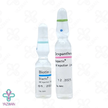 پک آمپول تقویت مو بیوتین بپانتین اکتوورکو - 6+6 عددی	