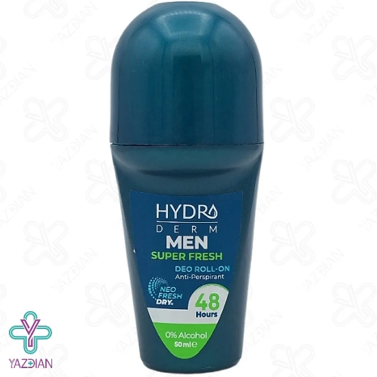 مام رول ضد تعریق مردانه سوپر فرش هیدرودرم - 50 میلی لیتر	