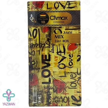 کاندوم لذت های مختلف مدل میکس کلایمکس - 12 عددی	