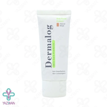 کرم آنتی آکنه و ضد جوش درمالوگ - بژ طبیعی	