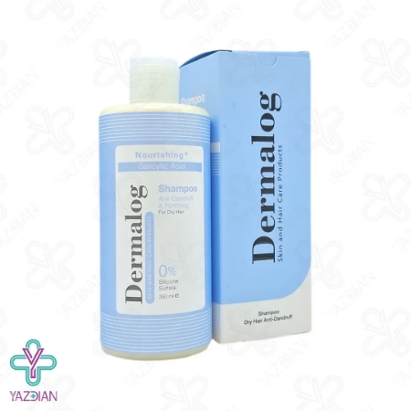 شامپو تقویت کننده و ضد شوره خشک درمالوگ - 350 میلی لیتر	