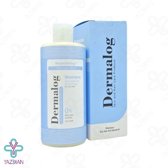 شامپو تقویت کننده و ضد شوره خشک درمالوگ - 350 میلی لیتر	