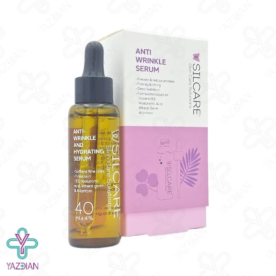 سرم ضد چروک و آبرسان صورت سیلکر - 40 میلی لیتر	