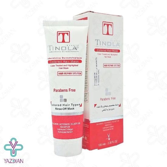 ماسک موهای رنگ شده تینولا - 100 میلی لیتر	