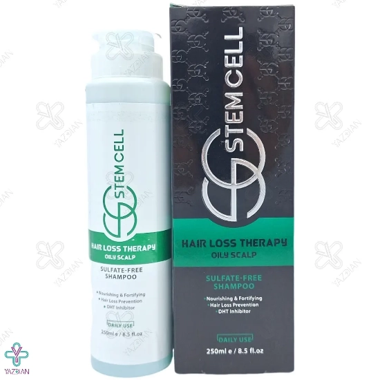 شامپو تقویت کننده موهای چرب استم سل - 250 میلی لیتر	