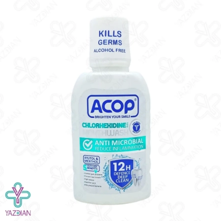 دهانشویه کلر هگزیدین آکوپ - 300 میلی لیتر	