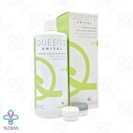 محلول شستشوی لنز تماسی نرم سولکو یونیال - 360 میلی لیتر	