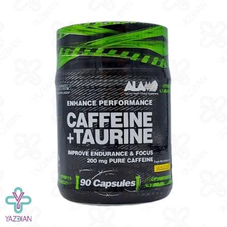 کپسول کافئین تائورین آلامو ژن استار - 90 عددی	