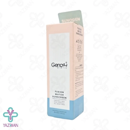 کرم ضد آفتاب فیوژن واتر پوست چرب ژنوبایوتیک - 30 میلی لیتر	