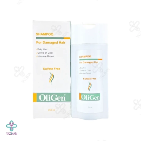شامپو بدون سولفات موهای آسیب دیده الی ژن - 250 میلی لیتر 