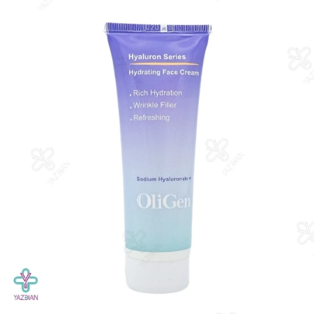 کرم آبرسان صورت هیالورون الی ژن - 50 میلی لیتر 